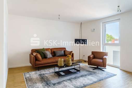 Wohnzimmer Wohnzimmer - Etagenwohnung in 53721 Siegburg mit 105m² mieten