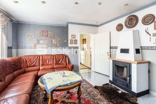 Wohnzimmer Erdgeschoss - Einfamilienhaus in 51570 Windeck mit 114m² kaufen