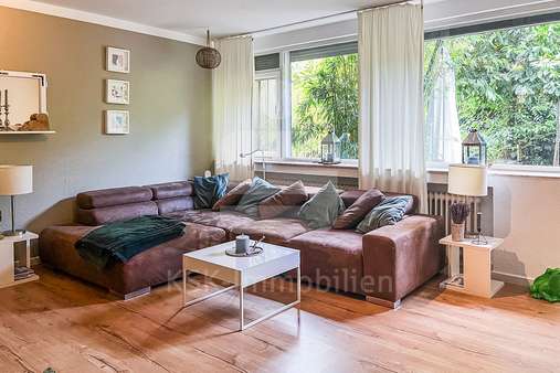 Wohnzimmer Erdgeschoss - Reihenmittelhaus in 50374 Erftstadt / Lechenich mit 89m² kaufen