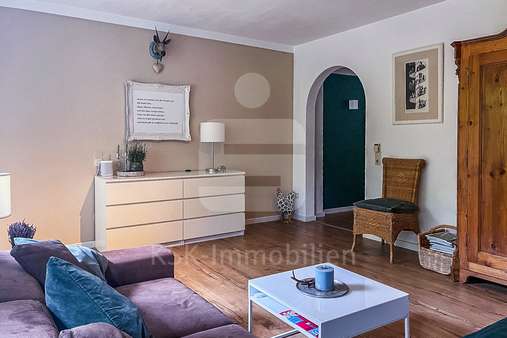 Wohnzimmer Erdgeschoss - Reihenmittelhaus in 50374 Erftstadt / Lechenich mit 89m² kaufen