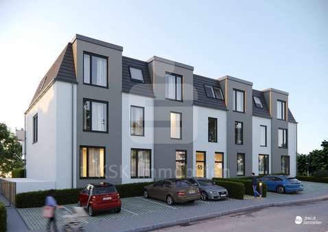 Straßenansicht Straßenansicht - Etagenwohnung in 51467 Bergisch Gladbach mit 88m² kaufen