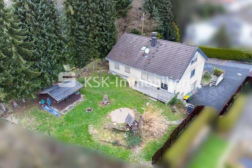 Drohnenansicht Drohnenansicht - Einfamilienhaus in 53819 Neunkirchen-Seelscheid mit 176m² kaufen