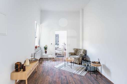 Wohnzimmer Erdgeschoss - Zweifamilienhaus in 53227 Bonn / Oberkassel mit 145m² kaufen