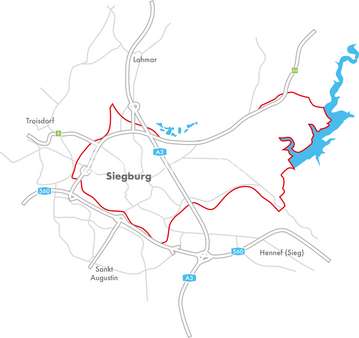 Makrostandort - Etagenwohnung in 53721 Siegburg mit 96m² kaufen
