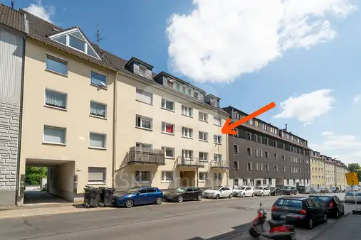 Zentrale Zwei-Zimmer-Wohnung mit Ausblick und Nähe zum Zentrum von Remscheid!