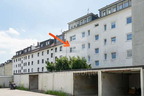 Rückansicht Rückansicht - Etagenwohnung in 42853 Remscheid mit 56m² kaufen