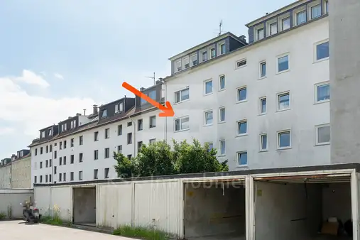 Zentrale Zwei-Zimmer-Wohnung mit Ausblick und Nähe zum Zentrum von Remscheid!