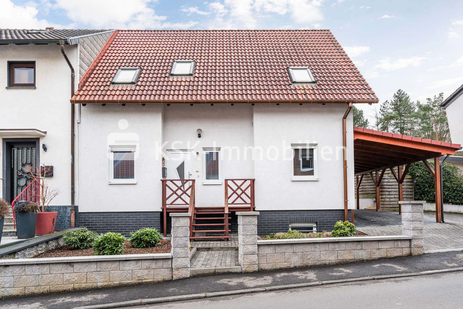145446 Außenaufnahme  - Einfamilienhaus in 53332 Bornheim / Merten mit 119m² kaufen