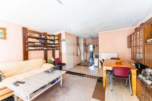 Erdgeschoss Wohnzimmer  - Reihenmittelhaus in 50226 Frechen mit 103m² kaufen