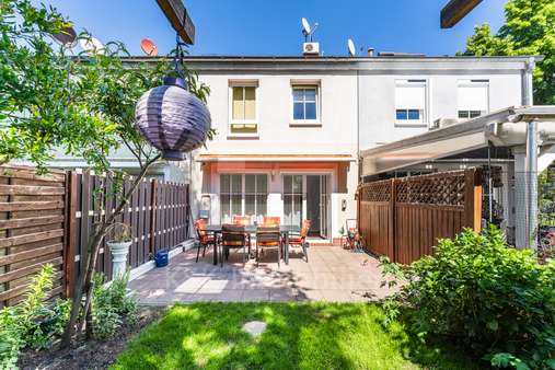 Rückansicht - Reihenmittelhaus in 50226 Frechen mit 103m² kaufen