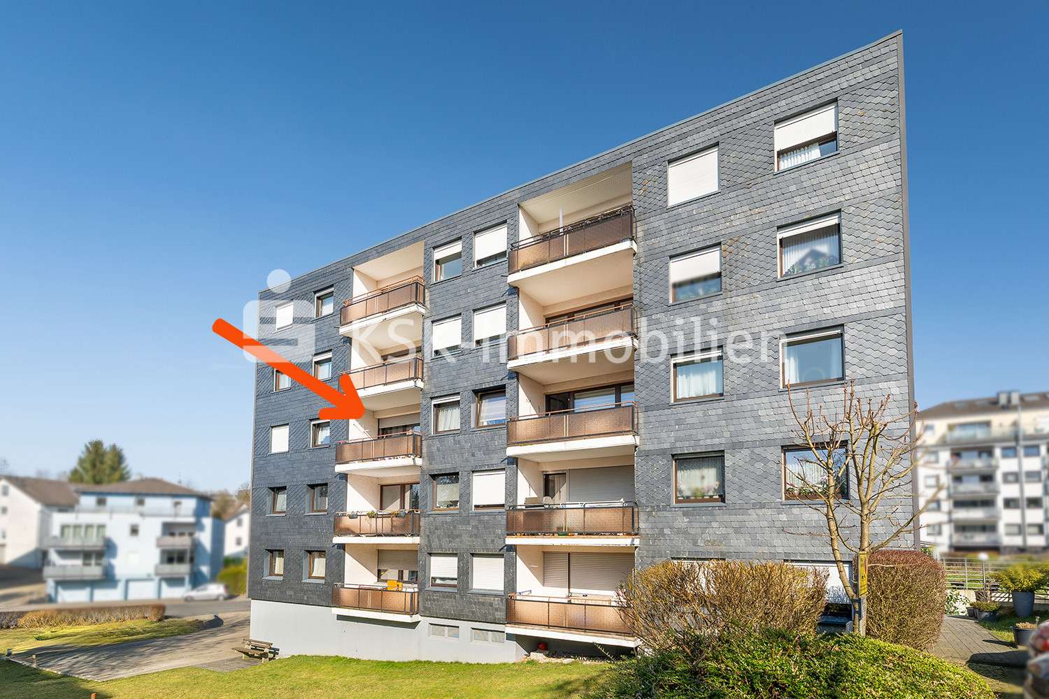 Außenansicht Außenansicht - Etagenwohnung in 42477 Radevormwald mit 46m² kaufen