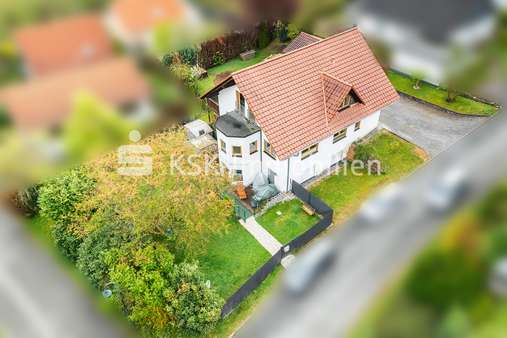 Drohnenansicht - Zweifamilienhaus in 51570 Windeck mit 244m² kaufen