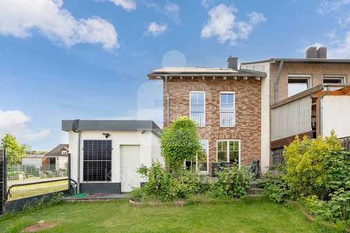 152003 Rückansicht 152003 Rückansicht - Reihenendhaus in 50374 Erftstadt / Blessem mit 160m² kaufen