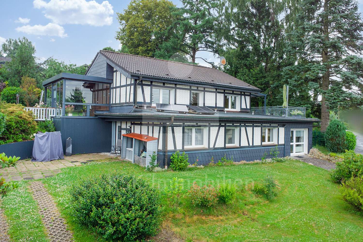 Drohnenansicht Drohnenansicht - Einfamilienhaus in 51709 Marieheide mit 83m² kaufen