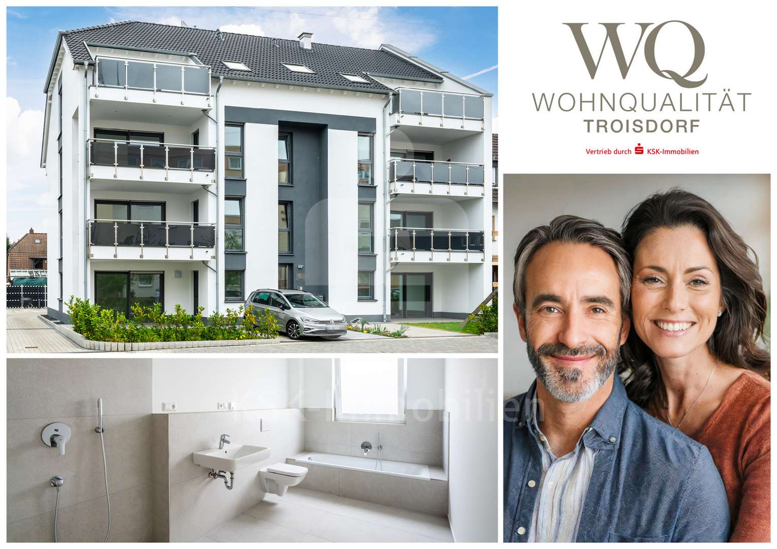 Wohnqualität Troisdorf Wohnqualität Troisdorf - Etagenwohnung in 53842 Troisdorf / Spich mit 86m² kaufen