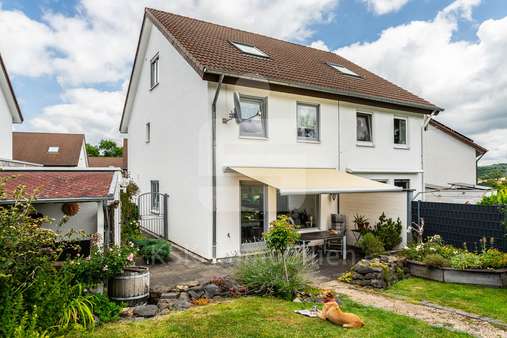 Rückansicht Rückansicht - Doppelhaushälfte in 53604 Bad Honnef mit 92m² kaufen