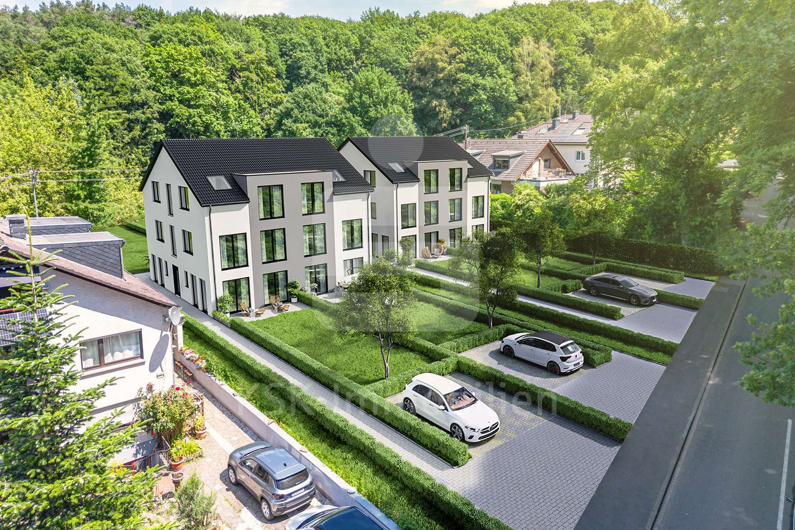 Hausbeispiel 2,5geschossig Hausbeispiel 2,5geschossig - Grundstück in 53229 Bonn / Holzlar mit 675m² kaufen