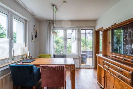 Esszimmer Erdgeschoss - Doppelhaushälfte in 51469 Bergisch Gladbach mit 110m² kaufen