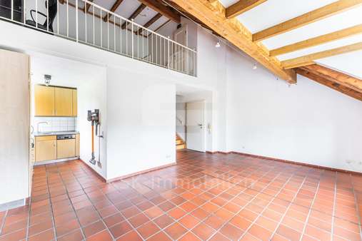 Wohnzimmer erste Ebene Wohnzimmer erste Ebene - Maisonette-Wohnung in 50997 Köln / Immendorf mit 71m² kaufen