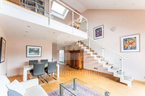 Wohnzimmer Erdgeschoss Wohnzimmer Erdgeschoss - Maisonette-Wohnung in 50226 Frechen mit 99m² kaufen