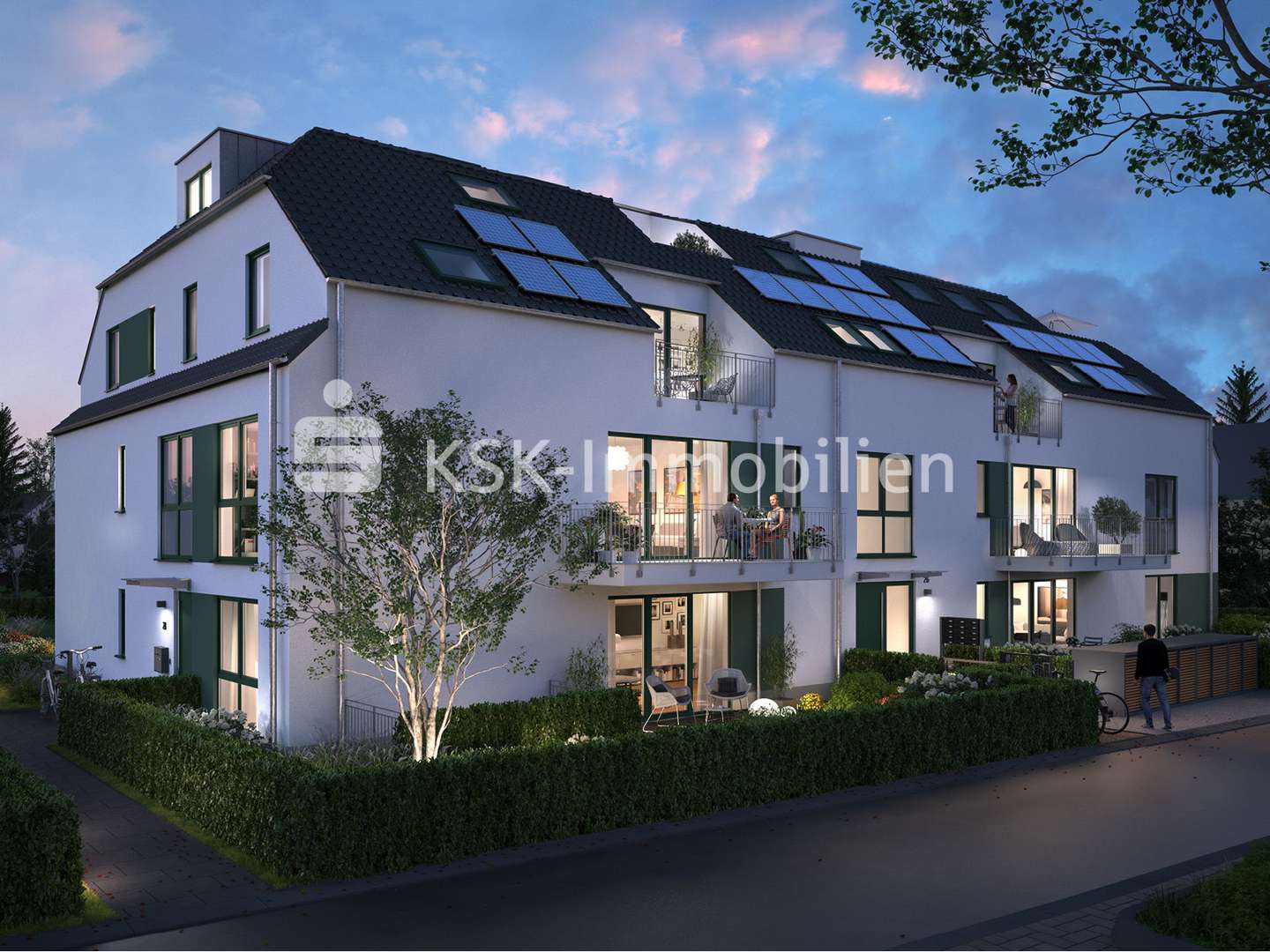 Ansicht Ansicht - Dachgeschosswohnung in 50126 Bergheim-Paffendorf mit 51m² kaufen