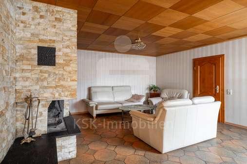 Wohnzimmer - Einfamilienhaus in 50374 Erftstadt / Blessem mit 98m² kaufen