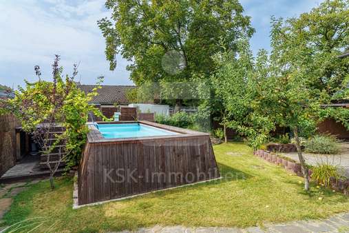Garten Erdgeschoss Bild 2 - Zweifamilienhaus in 51503 Rösrath mit 170m² kaufen