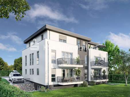 Gartenansicht - Etagenwohnung in 53639 Königswinter mit 73m² kaufen