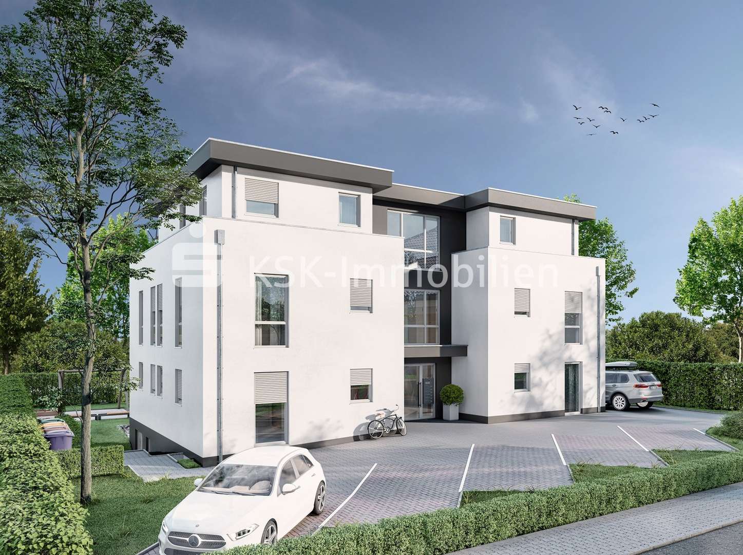 Straßenansicht - Etagenwohnung in 53639 Königswinter mit 73m² kaufen