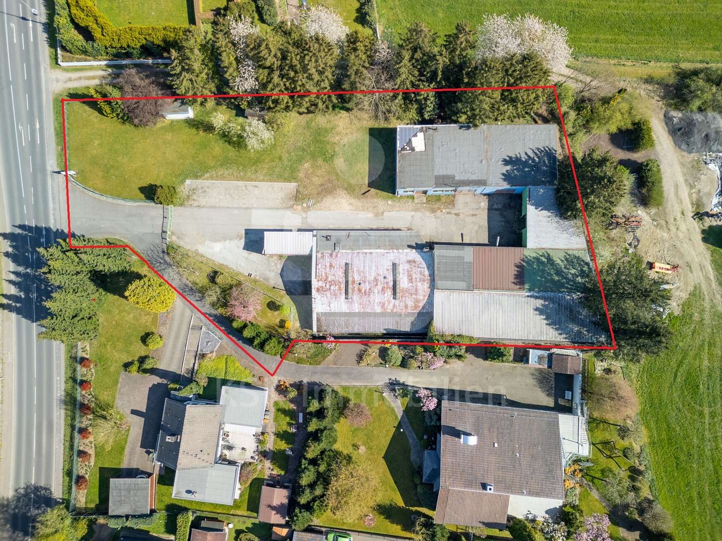 Drohne markiert - Grundstück in 51515 Kürten mit 4076m² kaufen