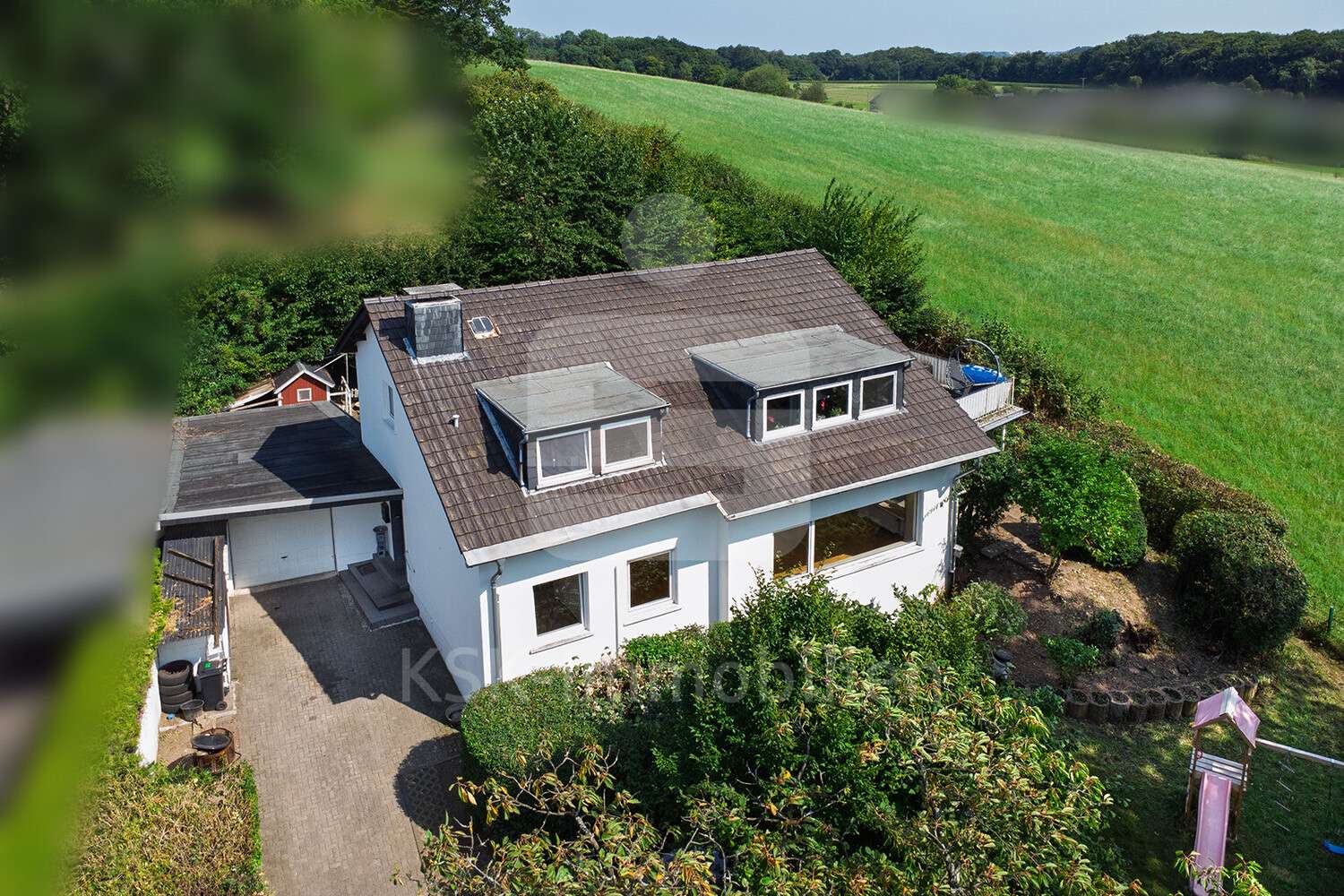 Drohnenansicht - Zweifamilienhaus in 51519 Odenthal mit 162m² kaufen