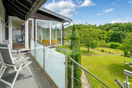 Balkon Erdgeschoss - Einfamilienhaus in 51674 Wiehl / Oberwiehl mit 206m² kaufen