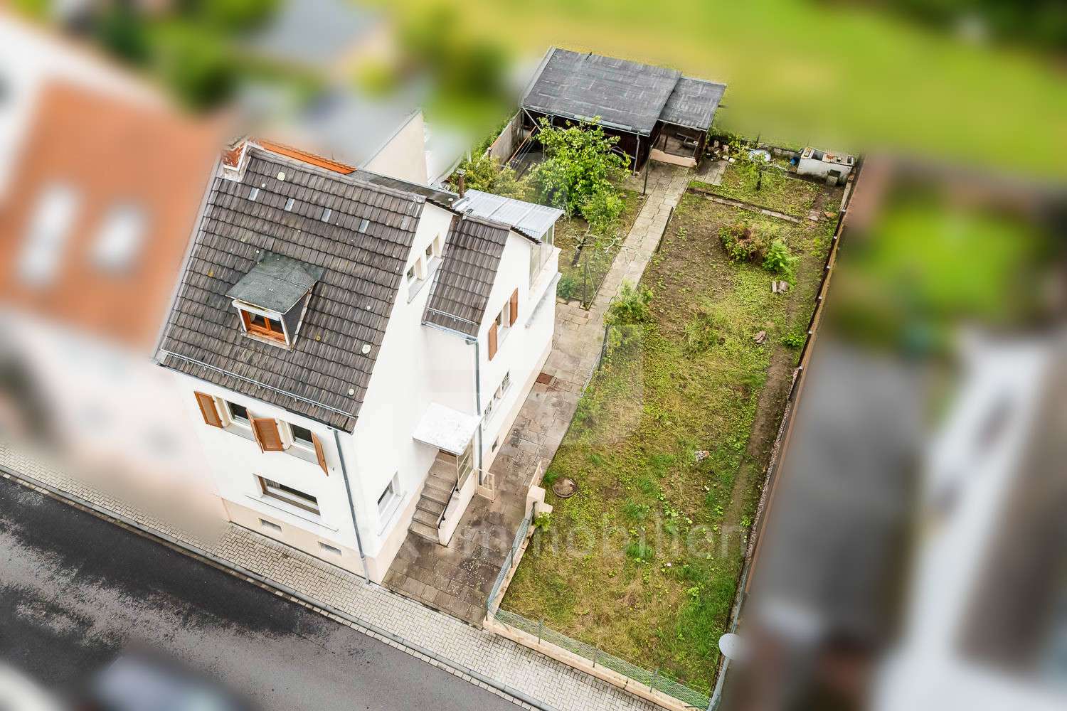 Drohnenansicht 1 - Einfamilienhaus in 53604 Bad Honnef mit 85m² kaufen