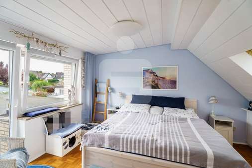 Schlafzimmer Obergeschoss - Doppelhaushälfte in 50374 Erftstadt / Bliesheim mit 92m² kaufen