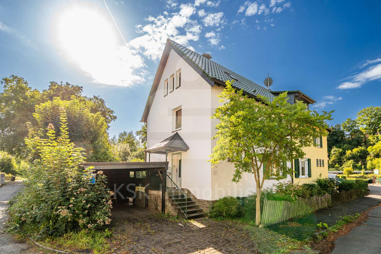 Aussenansicht Aussenansicht - Doppelhaushälfte in 53783 Eitorf mit 104m² kaufen