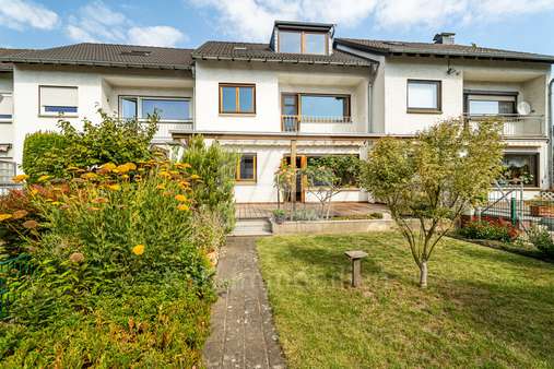 Gartenansicht Gartenansicht - Reihenmittelhaus in 53859 Niederkassel / Ranzel mit 137m² kaufen