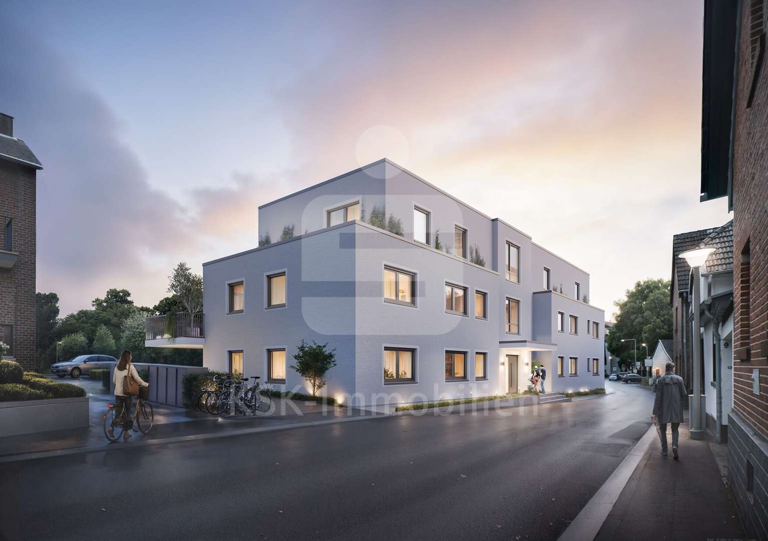 Straßenansicht - Etagenwohnung in 50259 Pulheim mit 36m² kaufen