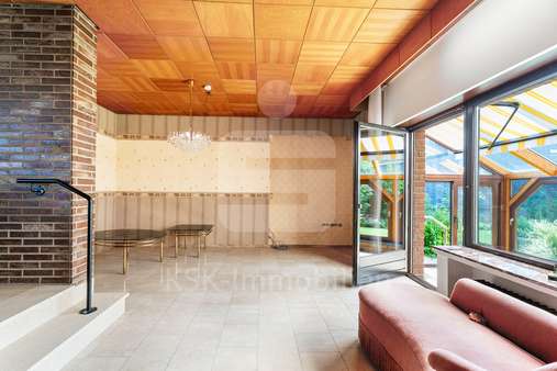 Wohnzimmer Erdgeschoss Wohnzimmer Erdgeschoss - Einfamilienhaus in 51399 Burscheid mit 130m² kaufen