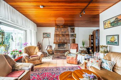 Wohnzimmer Erdgeschoss - Einfamilienhaus in 50374 Erftstadt / Bliesheim mit 110m² kaufen