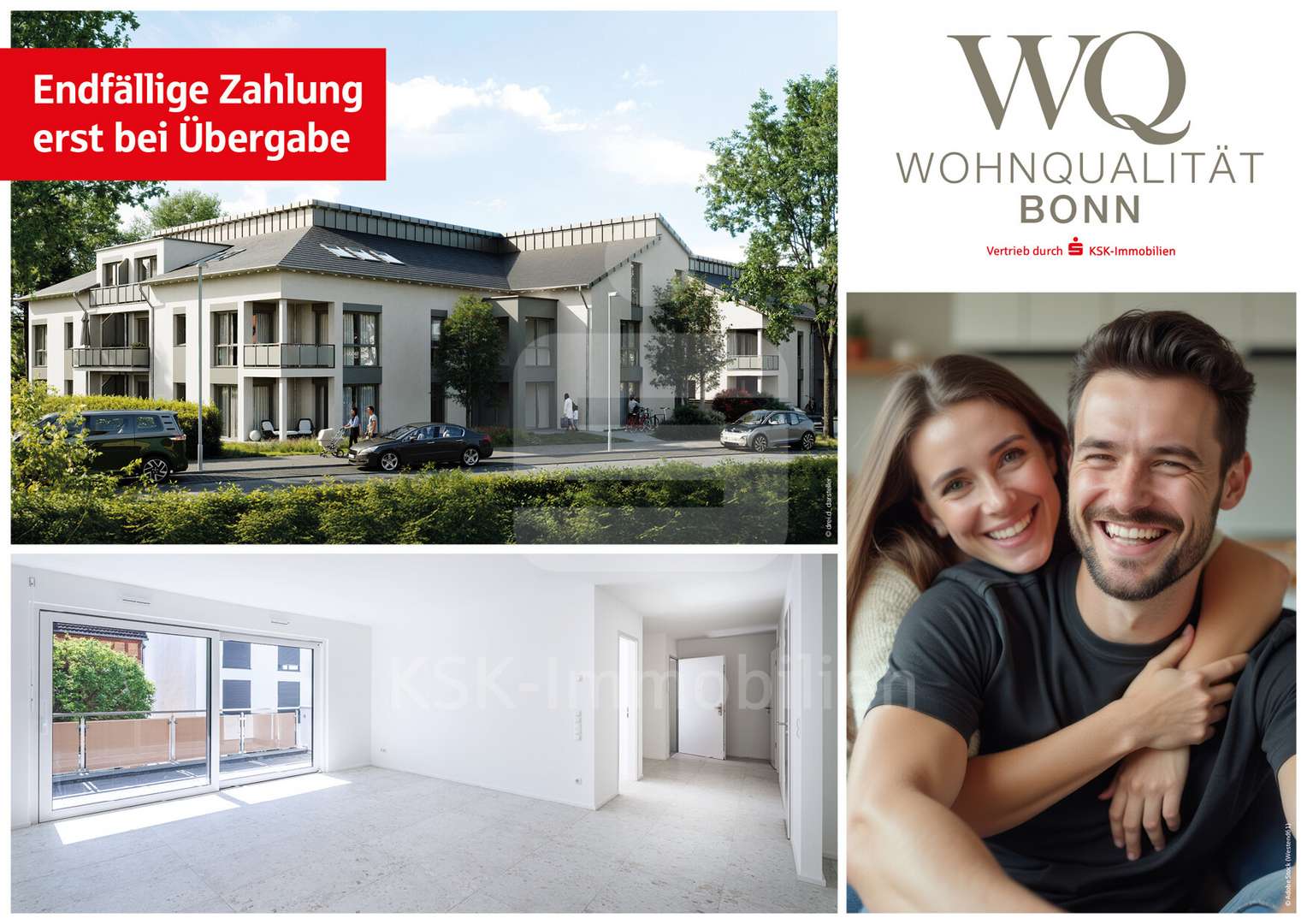 Wohnqualität Bonn - Etagenwohnung in 53229 Bonn / Holzlar mit 64m² kaufen