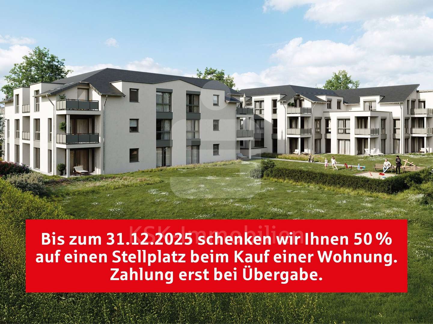 Gartenansicht - Erdgeschosswohnung in 53229 Bonn / Holzlar mit 95m² kaufen