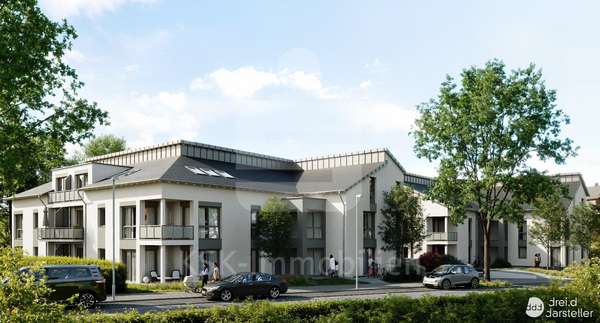 Straßenansicht - Erdgeschosswohnung in 53229 Bonn / Holzlar mit 95m² kaufen