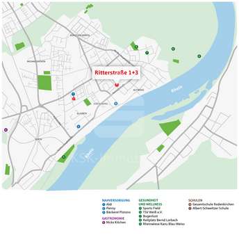 Mikrostandort - Etagenwohnung in 50999 Köln mit 62m² kaufen