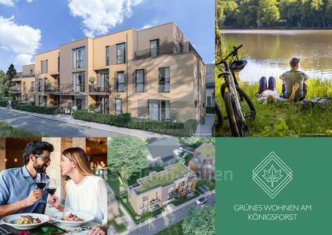 Grünes Wohnen am Königsforst Grünes Wohnen am Königsforst - Erdgeschosswohnung in 51107 Köln mit 45m² kaufen