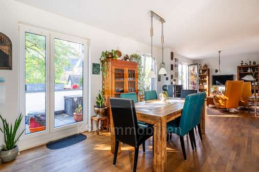 Wohn- und Esszimmer 2. Obergeschoss - Etagenwohnung in 53773 Hennef mit 115m² kaufen