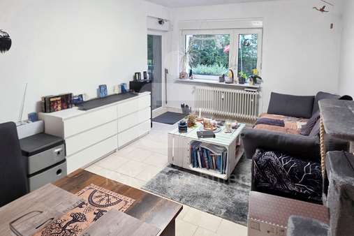 Wohnzimmer  - Erdgeschosswohnung in 50374 Erftstadt / Kierdorf mit 63m² kaufen