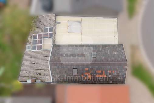 Drohnenaufnahme - Grundstück in 50374 Erftstadt / Herrig mit 131m² kaufen