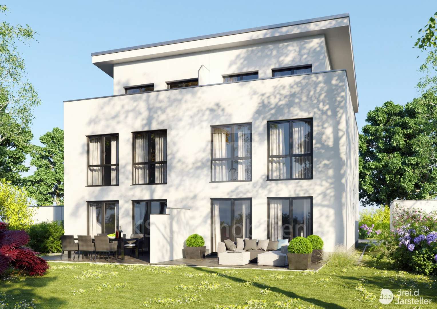 Ansicht - Doppelhaushälfte in 53332 Bornheim mit 146m² kaufen