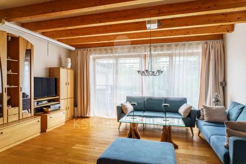 Wohnzimmer Erdgeschoss Wohnzimmer Erdgeschoss - Doppelhaushälfte in 51375 Leverkusen / Schlebusch mit 172m² kaufen