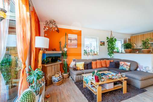 Wohnzimmer  - Etagenwohnung in 53332 Bornheim mit 55m² kaufen